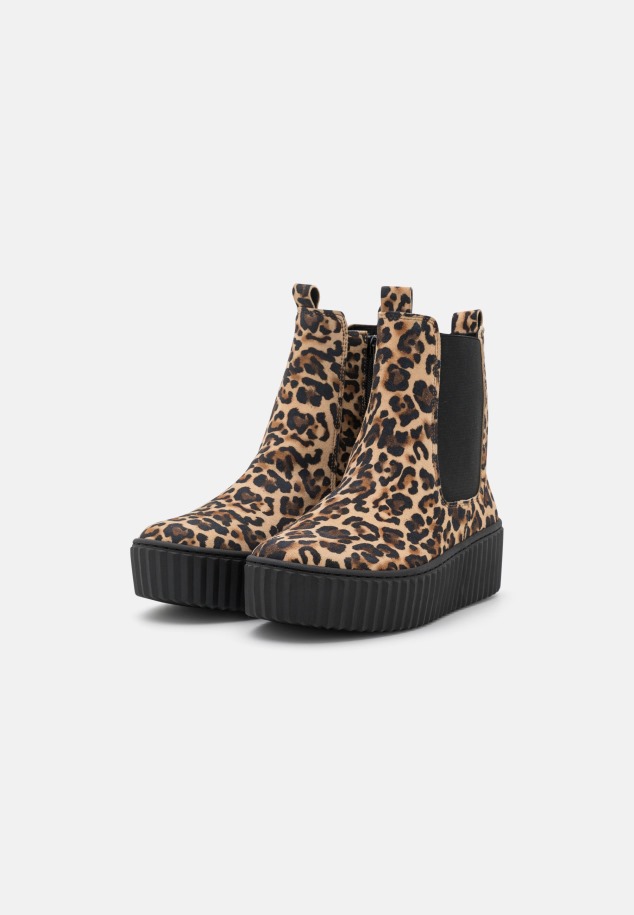 Natural Gabor Platformú Bokacsizma