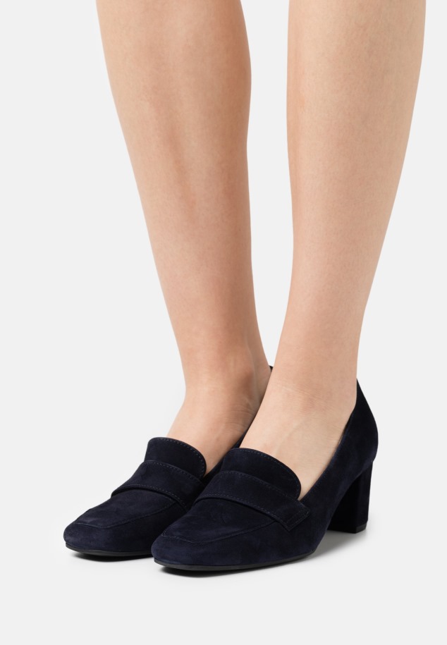 Gábor Sötétkék Klasszikus Sarkú Cipő