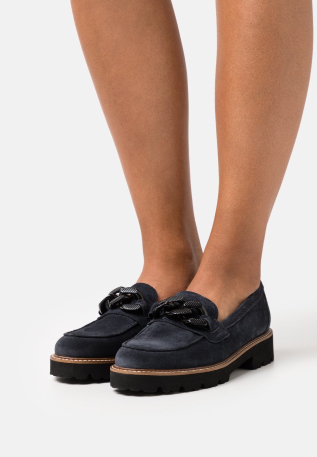 Gábor Sötétkék Klasszikus Sarkú Cipő