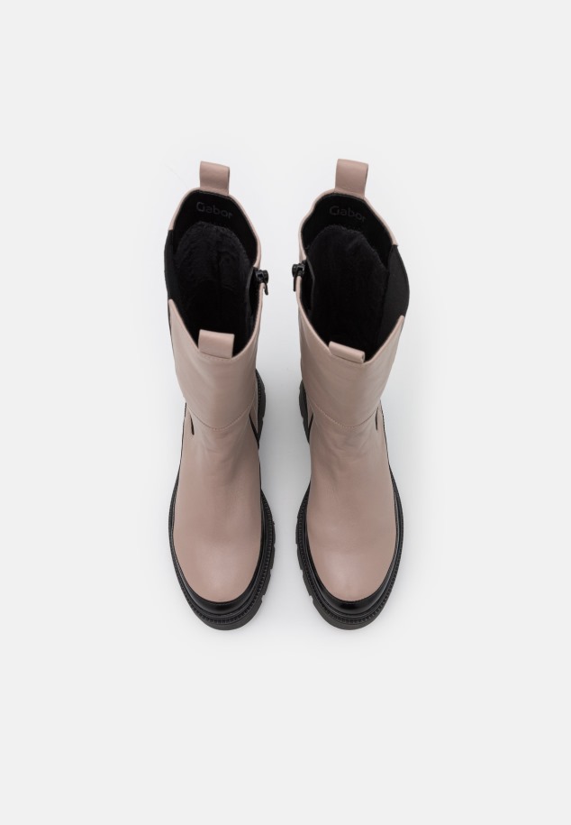 Platform Csizma Caramel/black Gabor