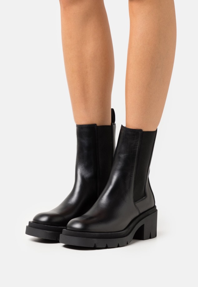 Fekete Klasszikus Bokacsizma Gabor