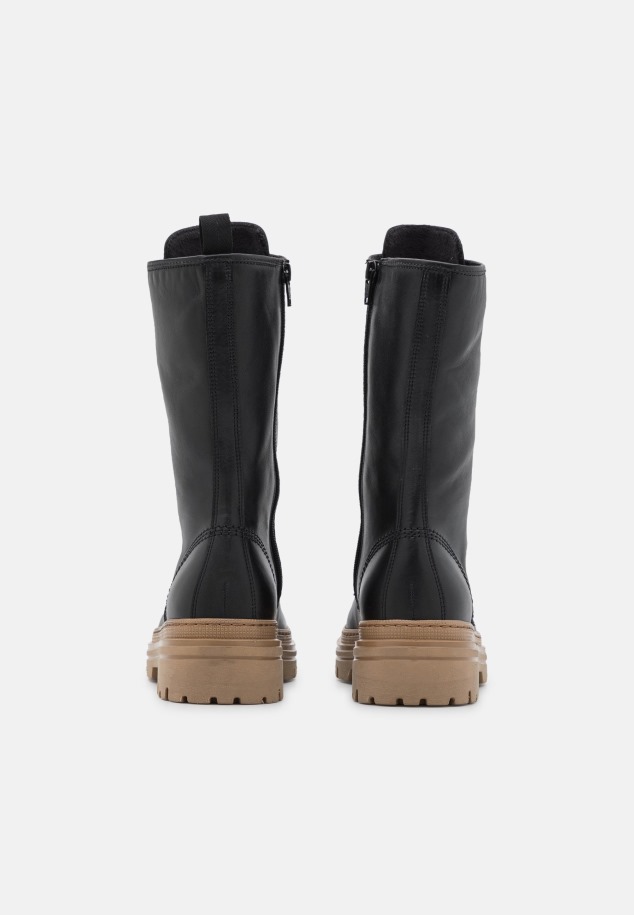 Karamell Fűzős Csizma Gabor