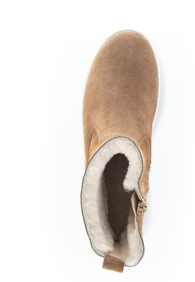 Gabor Világosbarna Klasszikus Bokacsizma