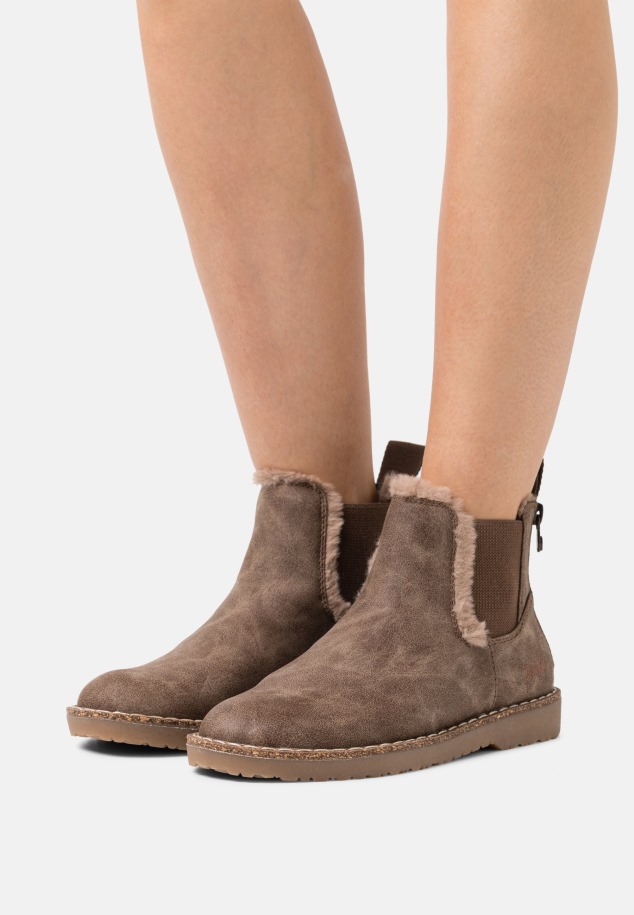 Gabor Világosbarna Klasszikus Bokacsizma