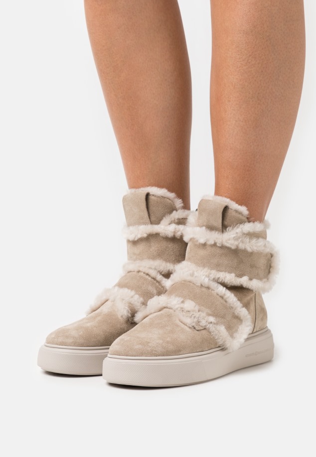 Gabor Világosbarna Klasszikus Bokacsizma