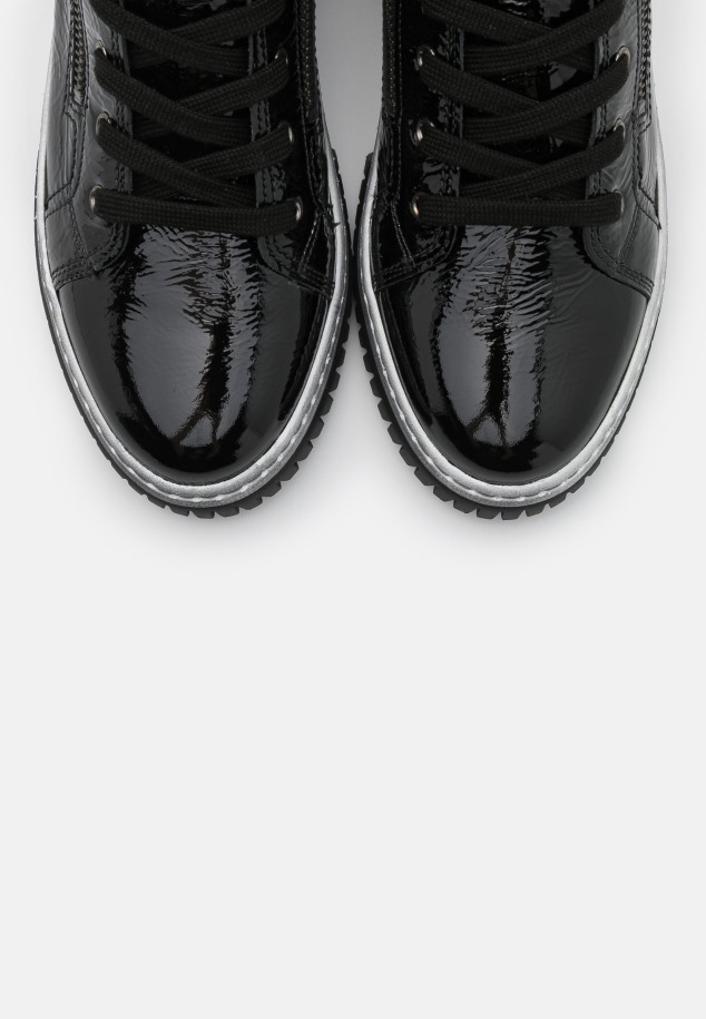 Gabor Platform Bokacsizma Fekete