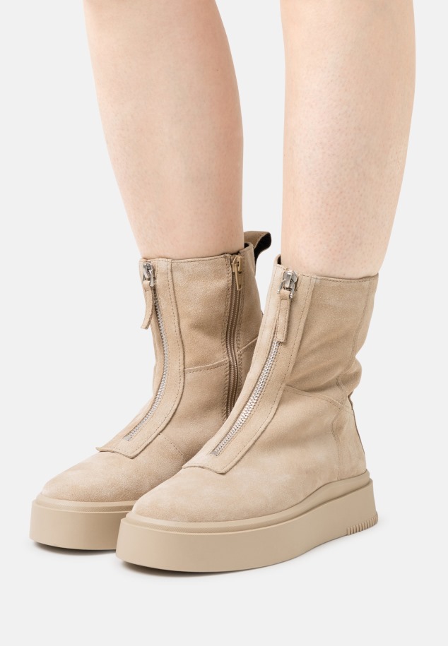 Fűzős Bokacsizma Gábor Sötét Rózsa