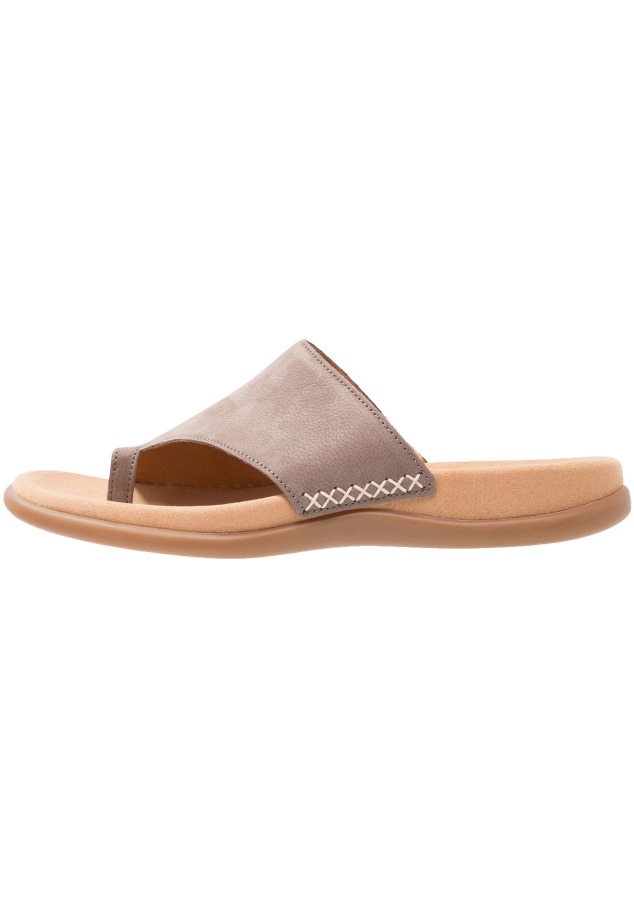 Fekete T-bar Szandál Gabor