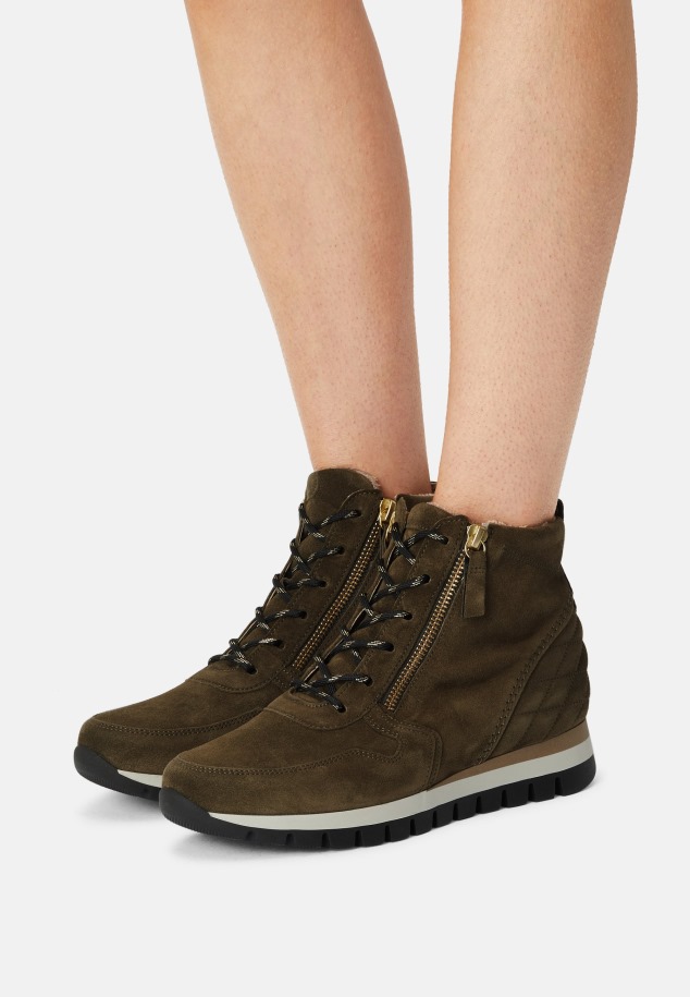 Fűzős Bokacsizma Gábor Zöld Sereg