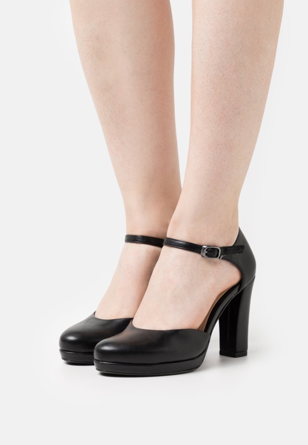 Magas Sarkú Gábor Női Fekete