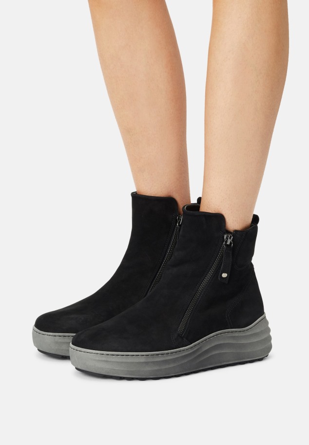 Fűzős Bokacsizma Indigó Gabor