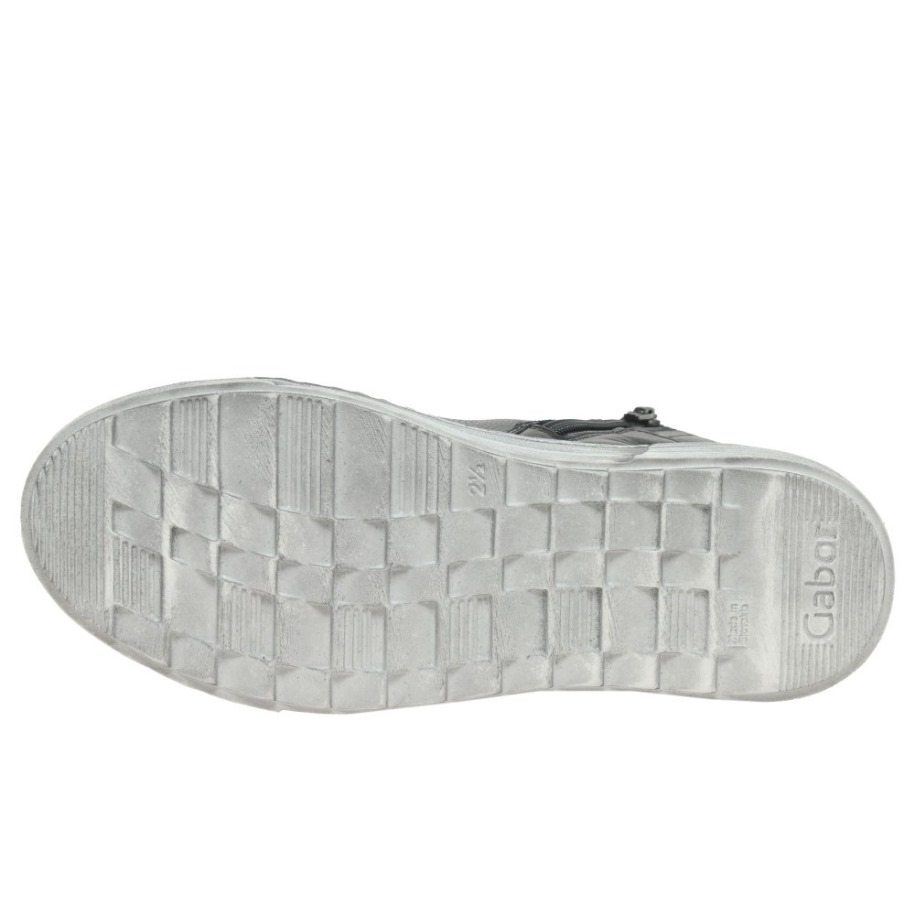 Fekete/antracit Biss Női Bokacsizma Gabor