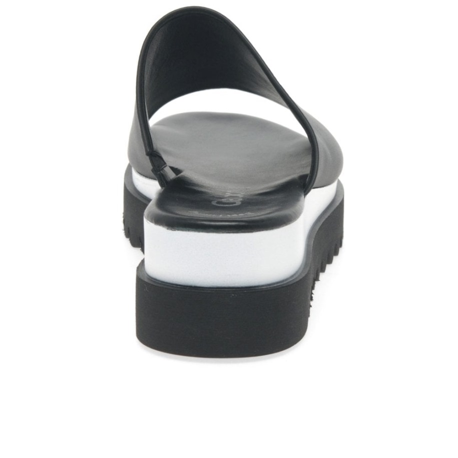 Fekete Emily- Rose Női Platform öszvérek Gabor