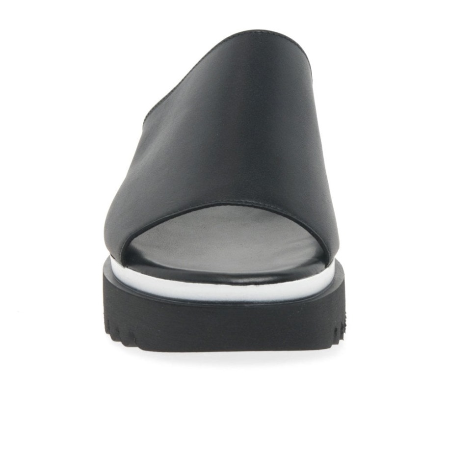 Fekete Emily- Rose Női Platform öszvérek Gabor