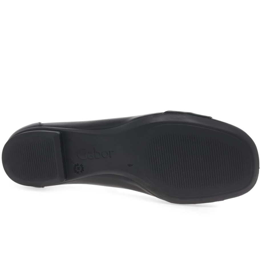 Black Gabor Frost Női Balerina Pumpák