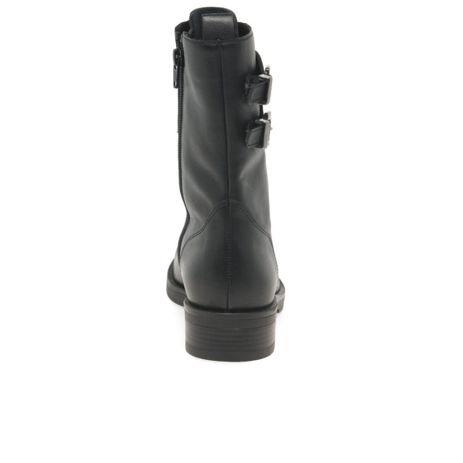 Fekete Hátsó Női Motoros Csizma Gabor