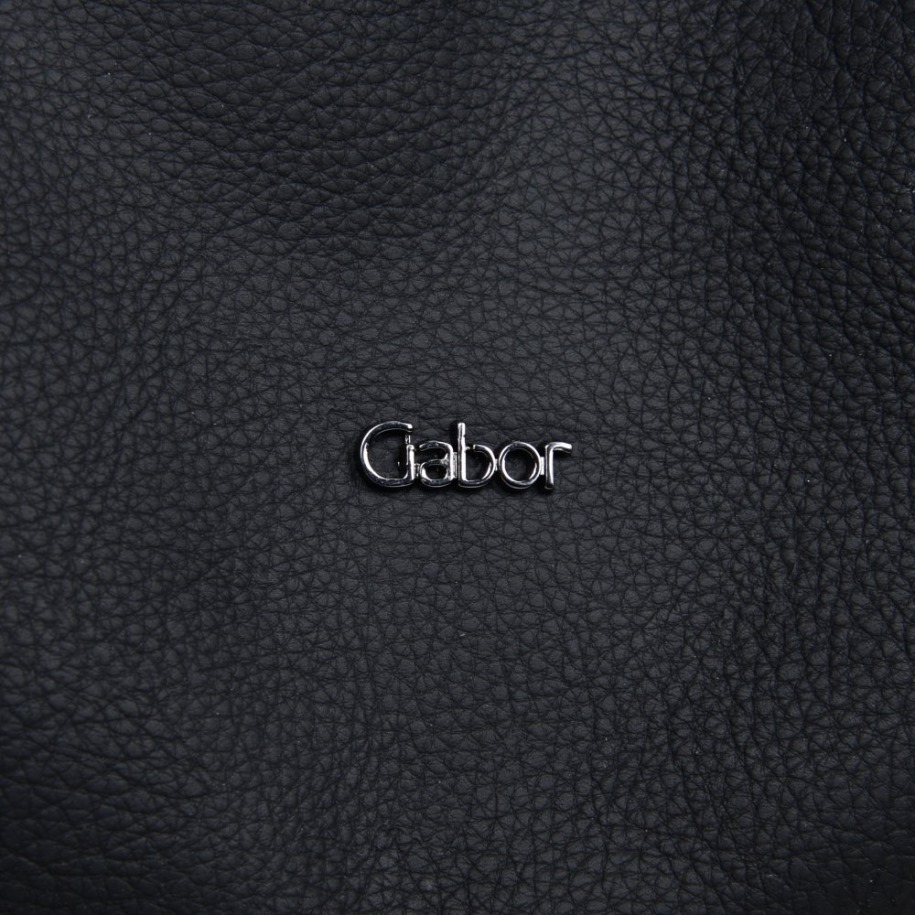 Fekete Mintás Gabor Hu Malu Húzózsinóros Női Válltáska