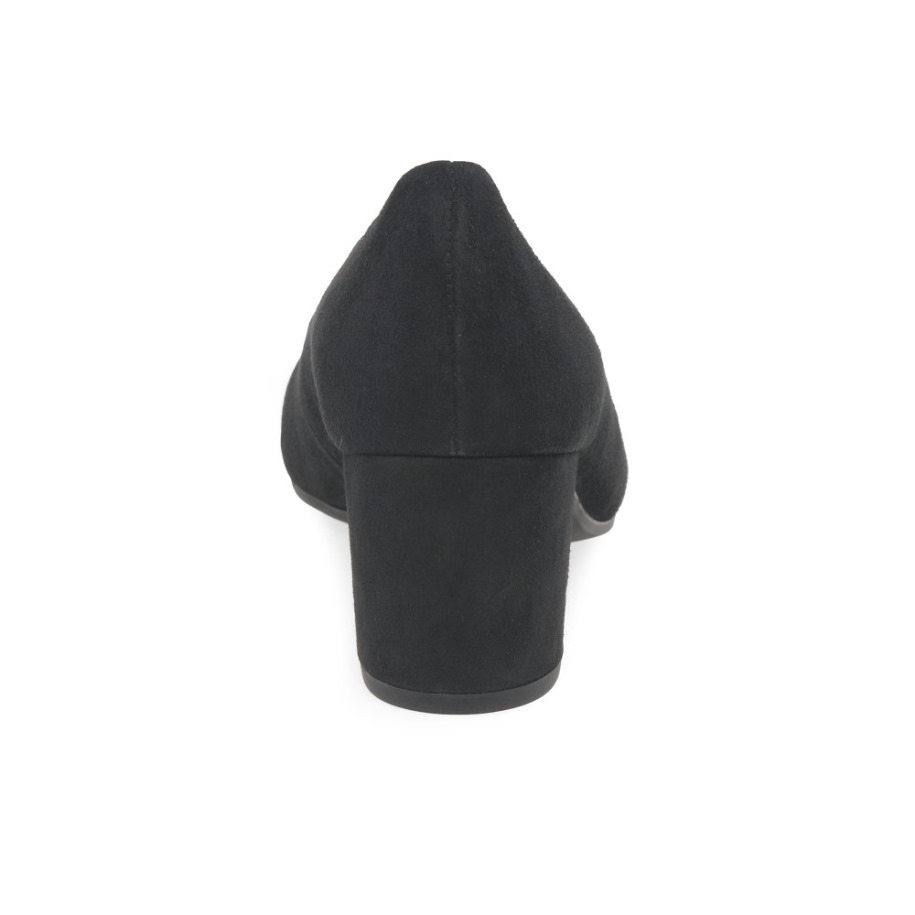 Fekete Velúr Gabor Kayo Női Udvari Cipő