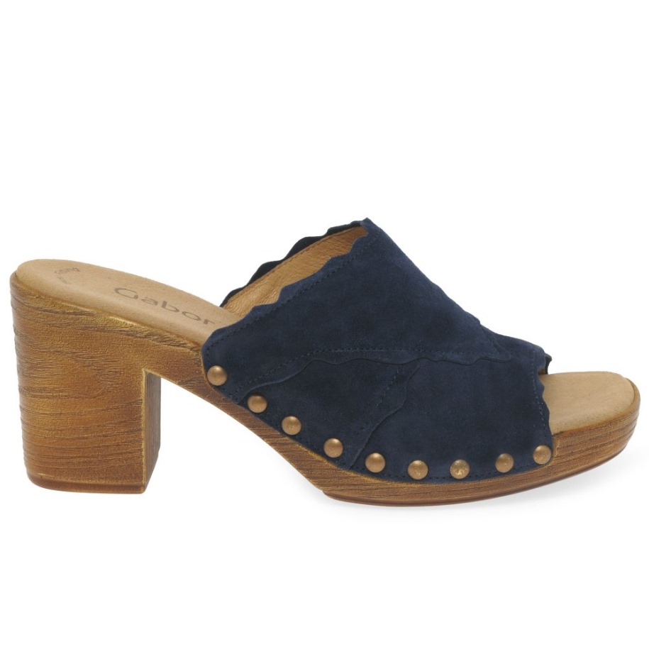 Carmen Női Szandál Tengeri Velúr Gabor