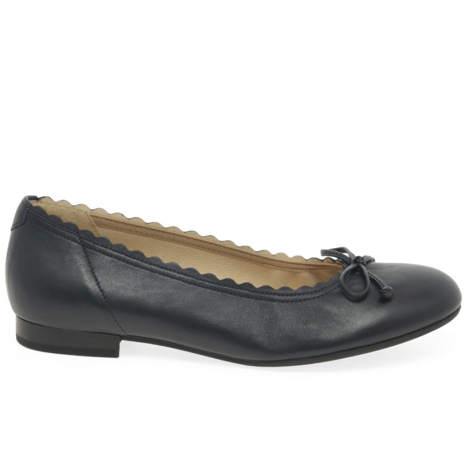 Conchita Ladies Balett Pumps Midnight Gabor