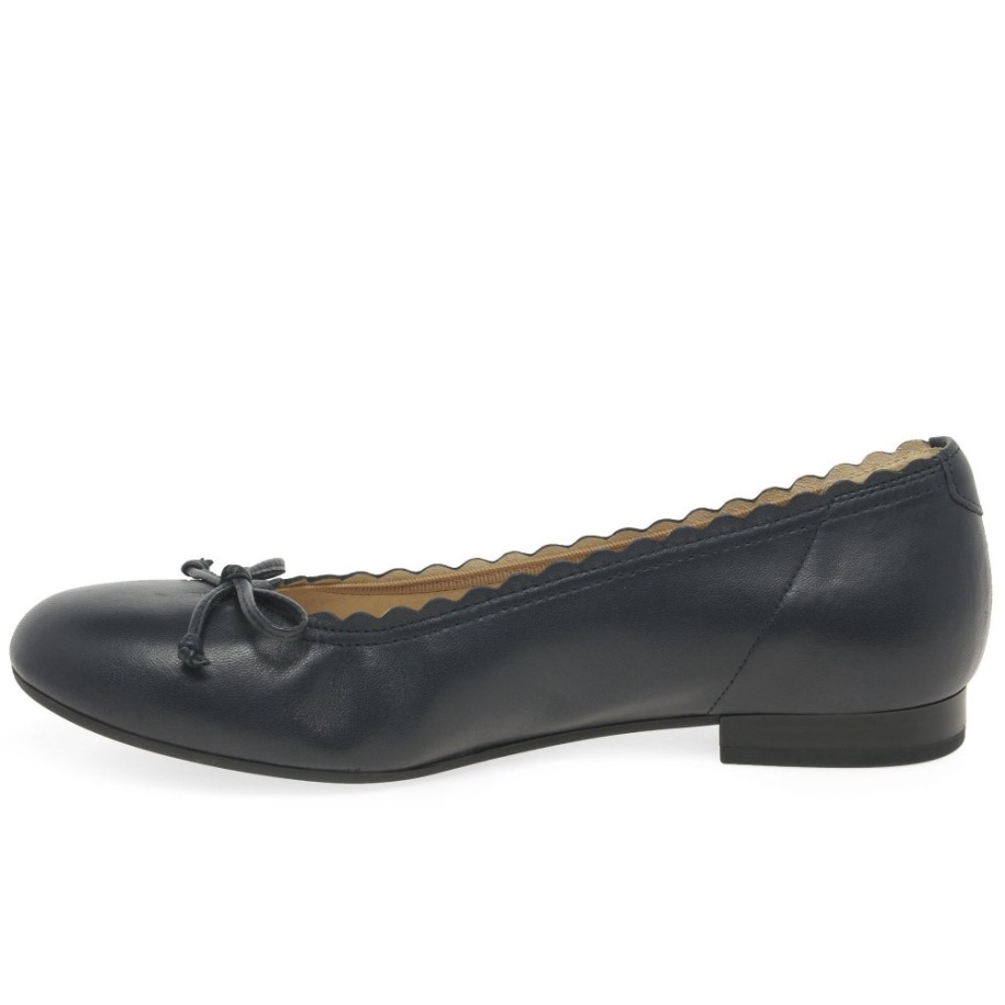Conchita Ladies Balett Pumps Midnight Gabor