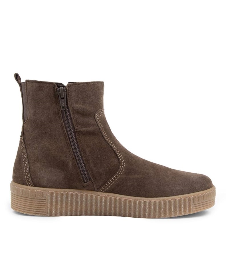 Gabor Abarcy Tartufo Velúr Bokacsizma