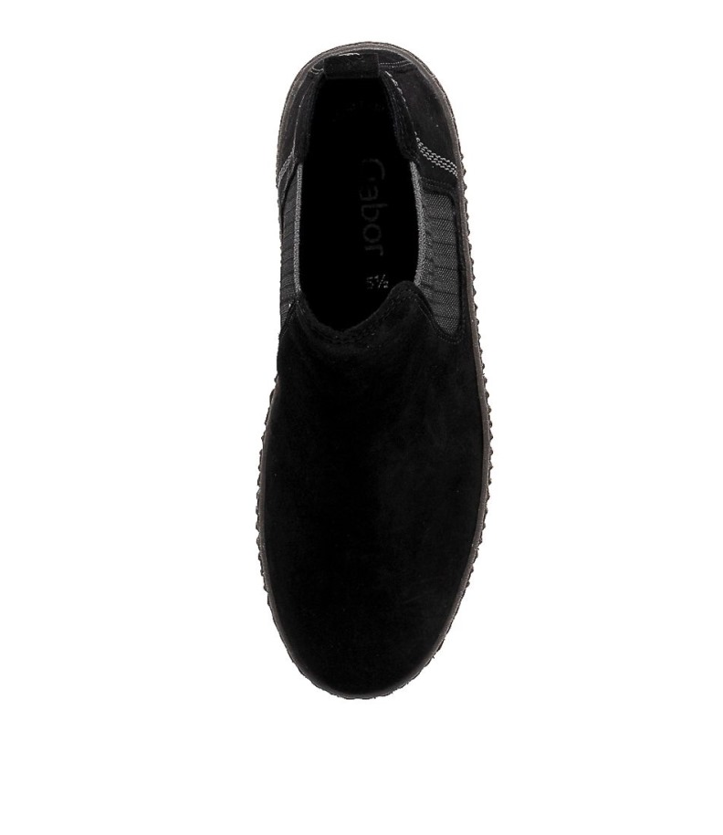 Gábor Angyalok Schwarz-grey Velúr