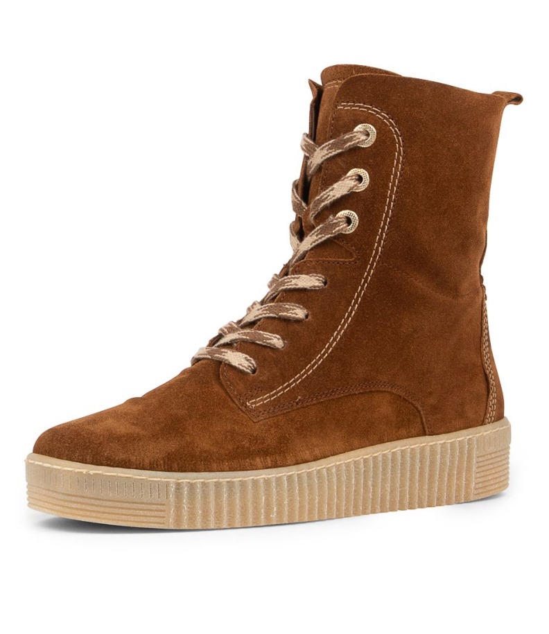 Gabor Arca Konyak Velúr Borjúcsizma