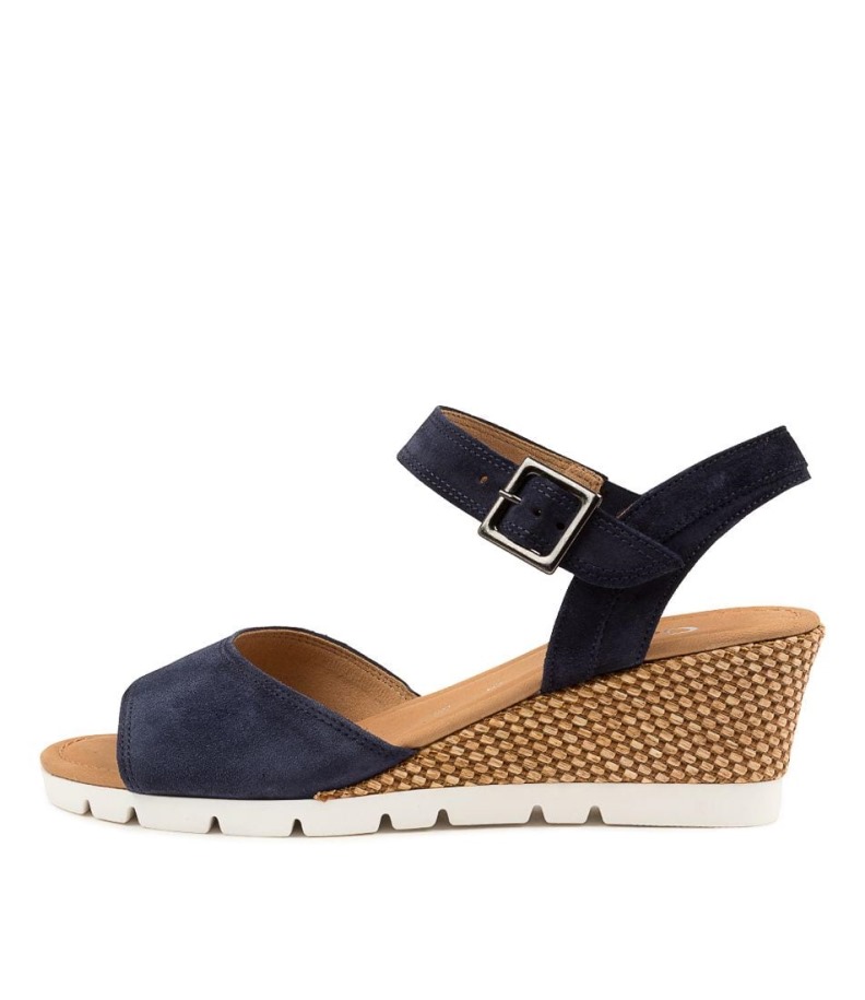 Gabor Fara Navy Velúr