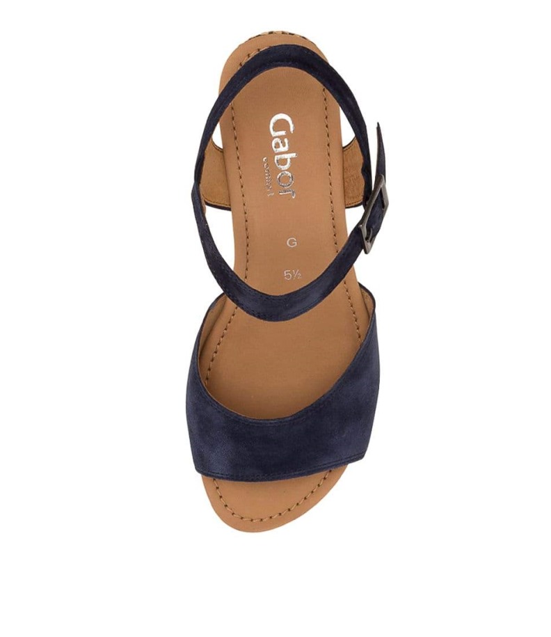 Gabor Fara Navy Velúr