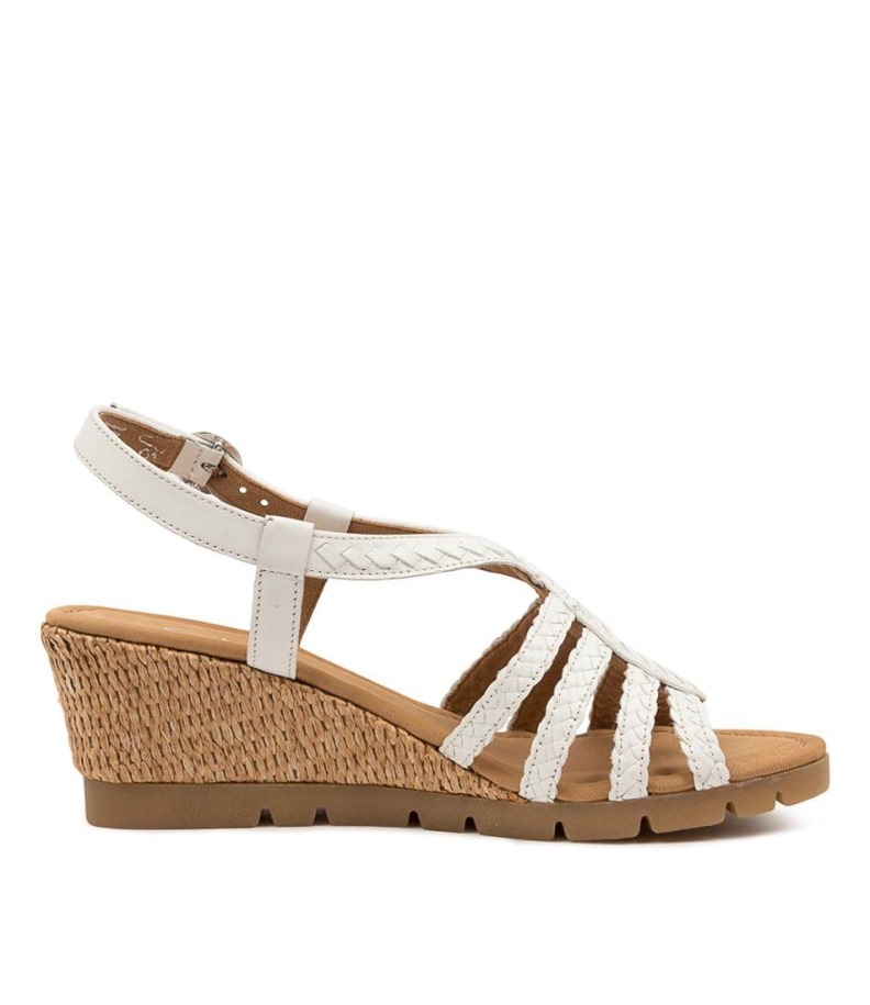 Gabor Farrow Weiss Bőr