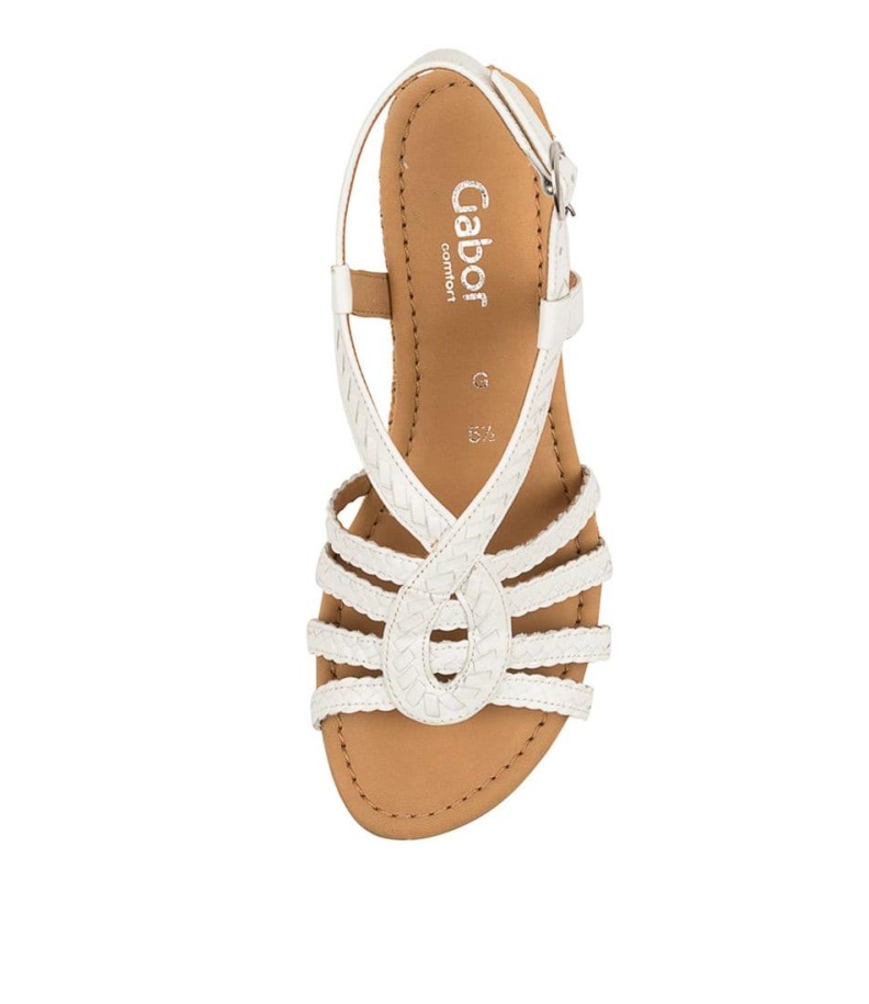 Gabor Farrow Weiss Bőr