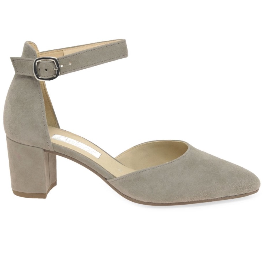 Gábor Gála Női Nyílt Udvari Cipő Visone Velúr