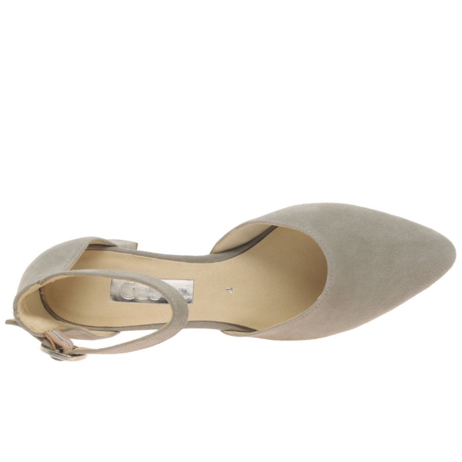 Gábor Gála Női Nyílt Udvari Cipő Visone Velúr