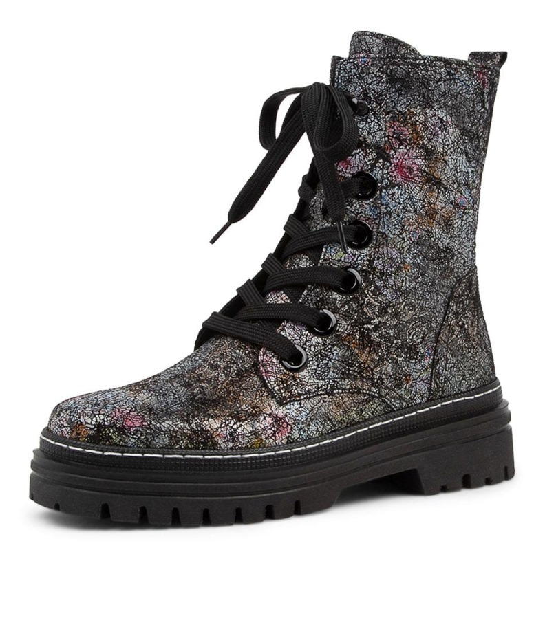 Gábor Hund Schwarz Több Bőr Borjúcsizma