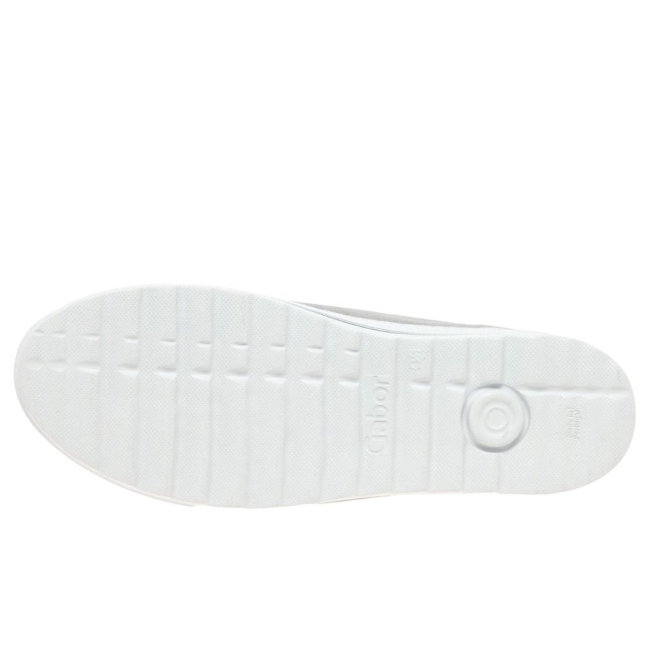 Gabor Világosszürke Velúr Hanga Női Alkalmi Edzőcipő