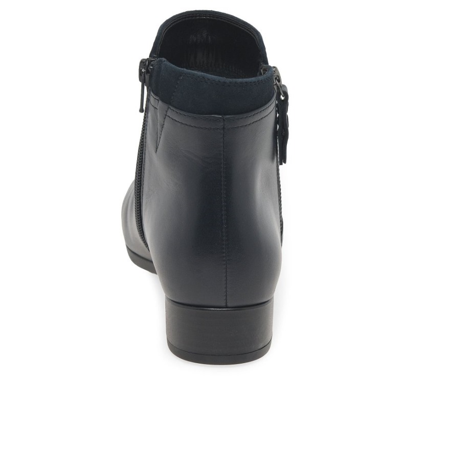 Gabor Midnight Lea Velúr Briano Női Bokacsizma