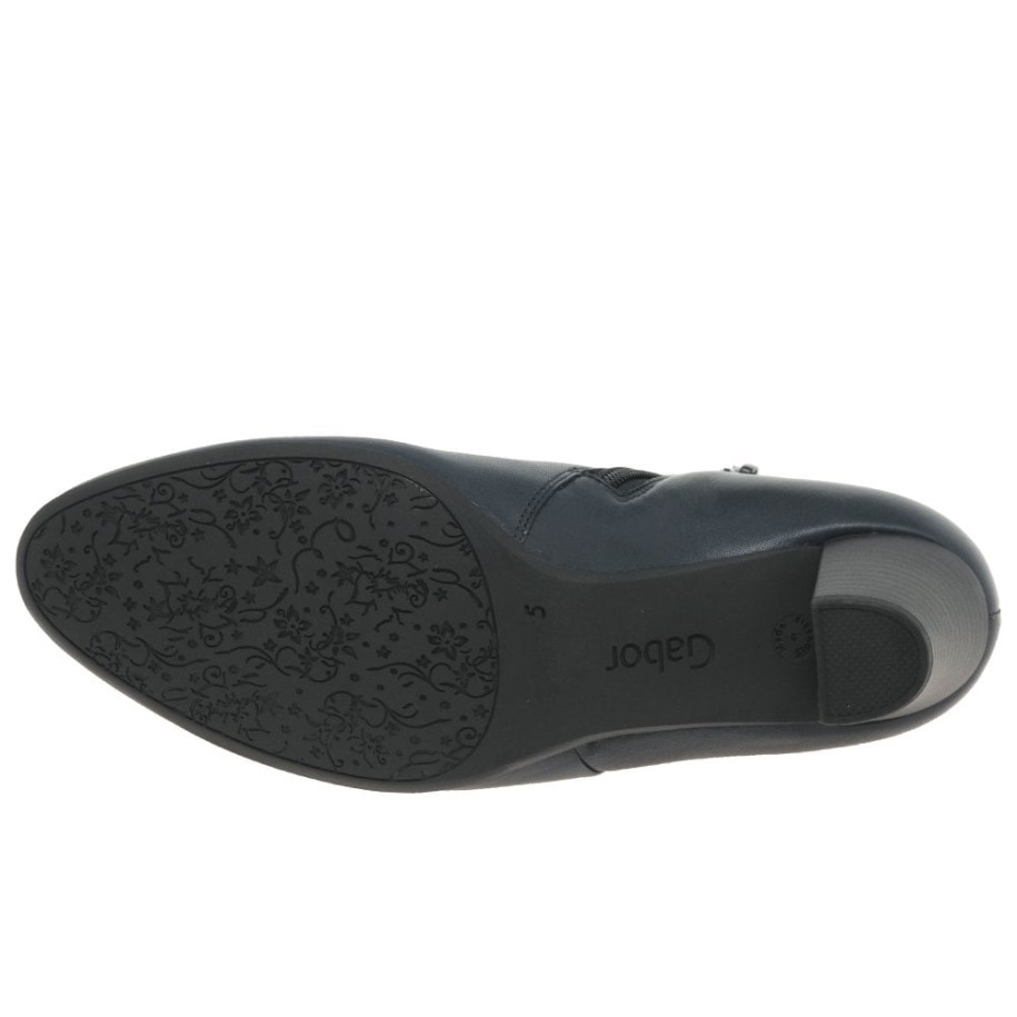 Gabor Navy Matlock Női Bokacsizma