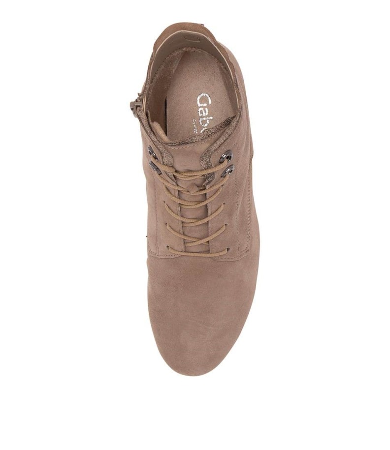 Gabor Pisa Sabbia Velúr Bokacsizma