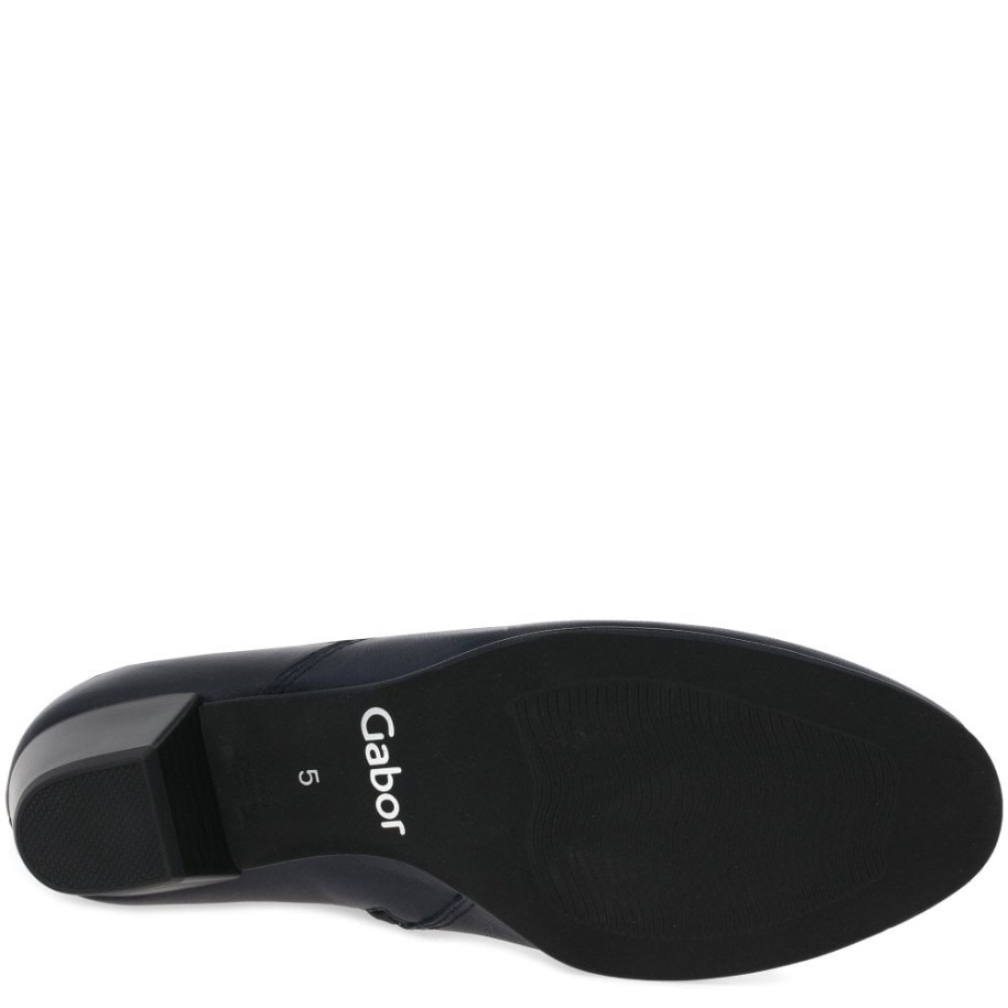 Gabor Rachel Bőr Széles Szabású Csizma Midnight