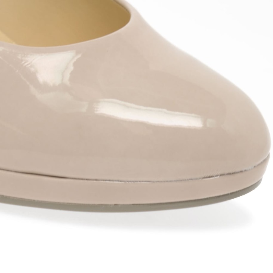 Gabor Sand Patent Pompás Női Magassarkú Udvari Cipő