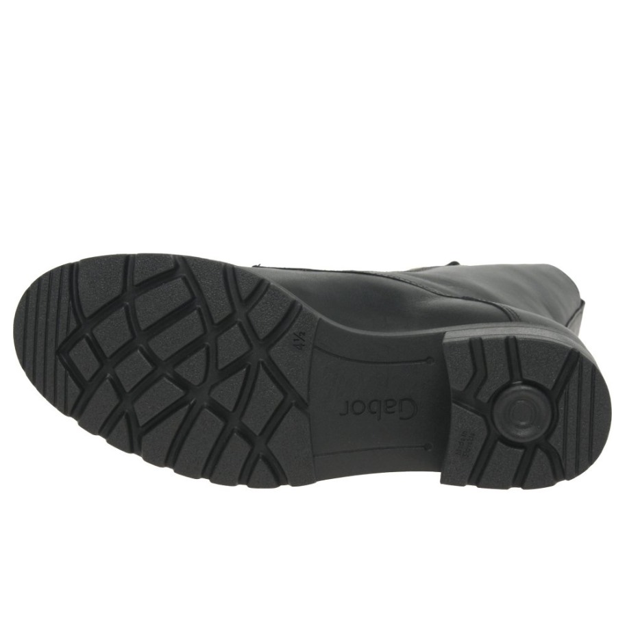 Gabor Serve Ladies Motoros Csizma Fekete