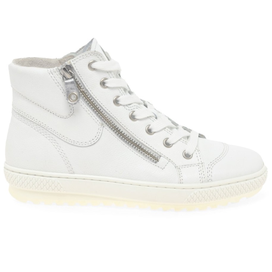 Gabor White Bulner Női Alkalmi Bokacsizma