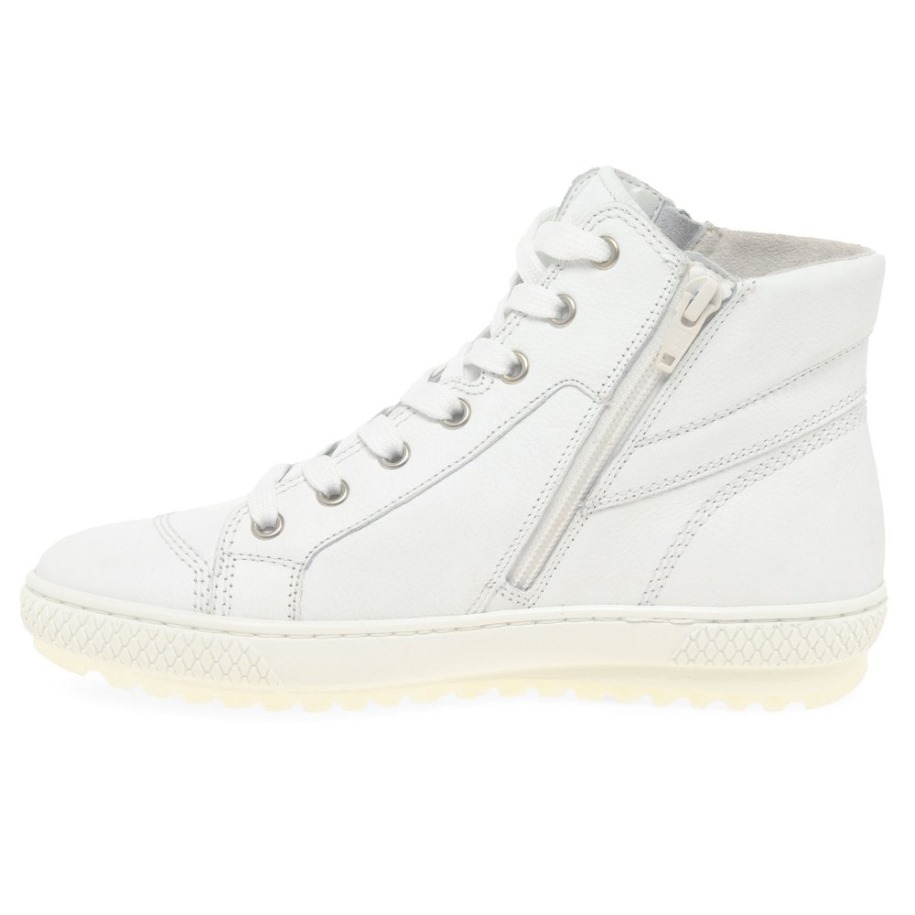 Gabor White Bulner Női Alkalmi Bokacsizma