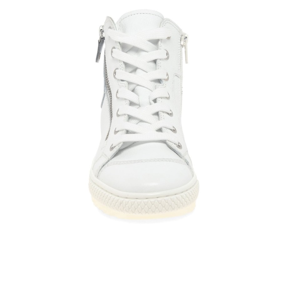 Gabor White Bulner Női Alkalmi Bokacsizma