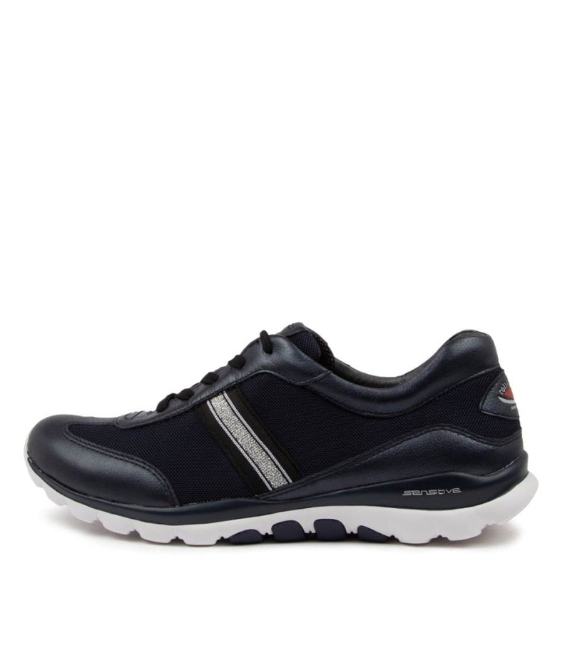Gábor Winifred Navy-silver