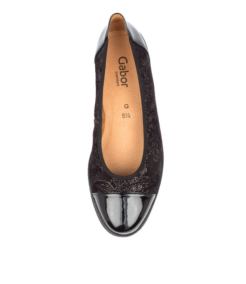 Gabor Yvonne Schwarz Bőr