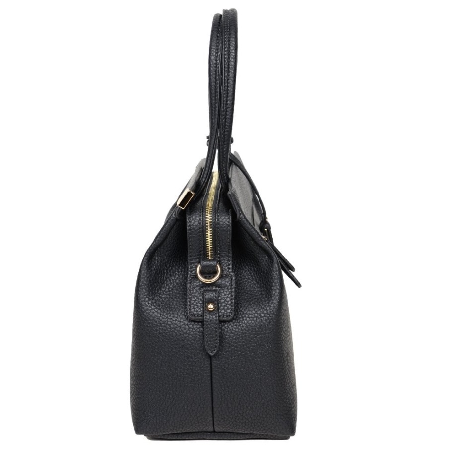 Gela Női Markolótáska Fekete Nyomtatású Gabor