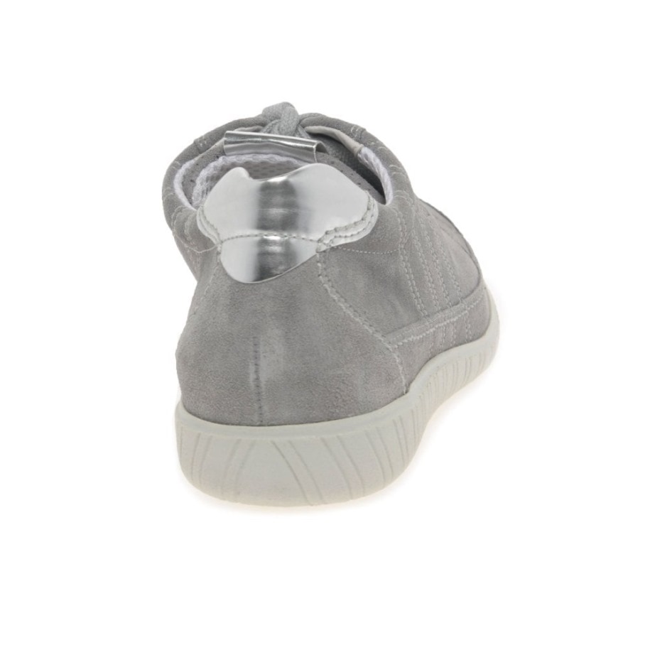 Szürke Velúr/argento Gabor Amulett Női Széles Szabású Tornacipő