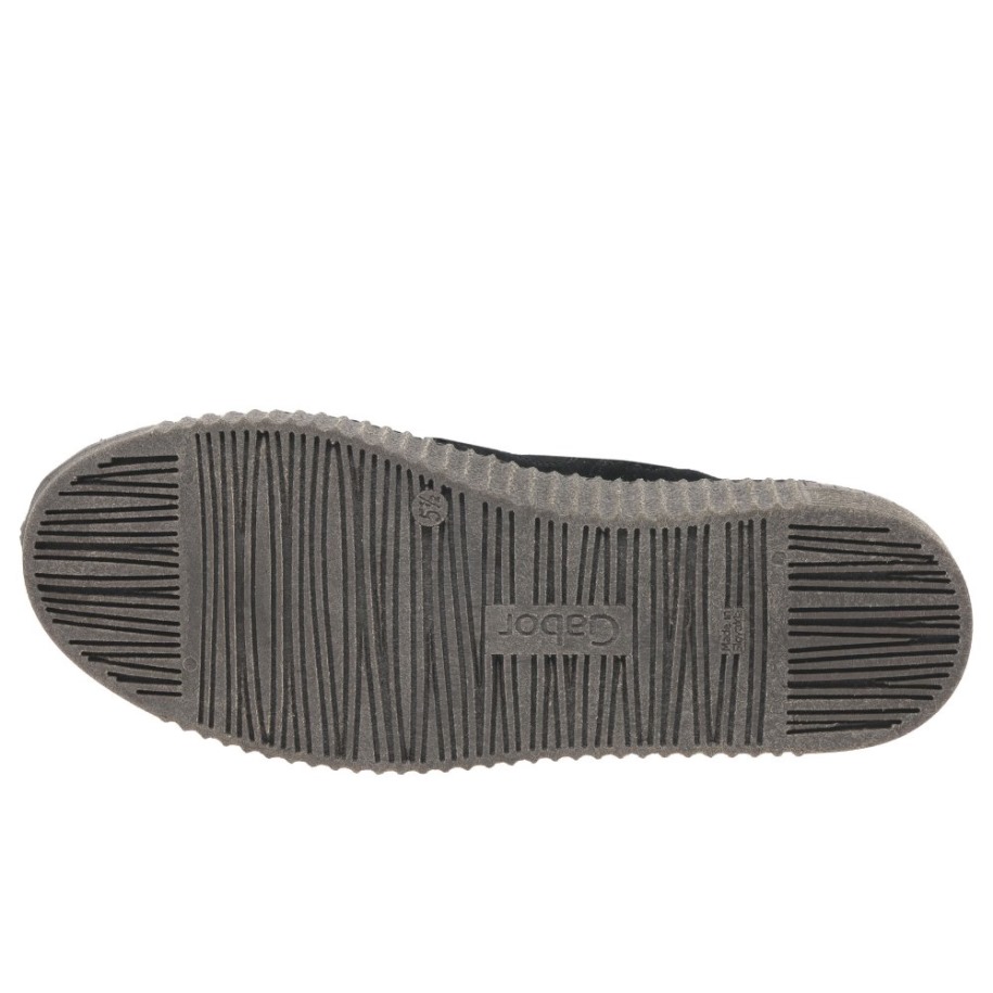 Lándzsa Női Bokacsizma Gabor Hu Fekete Velúr